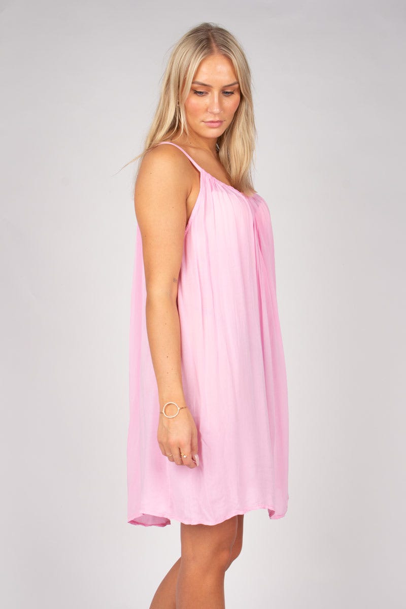 Kort strandkjole Pink
