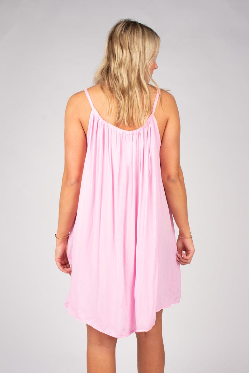 Kort strandkjole Pink