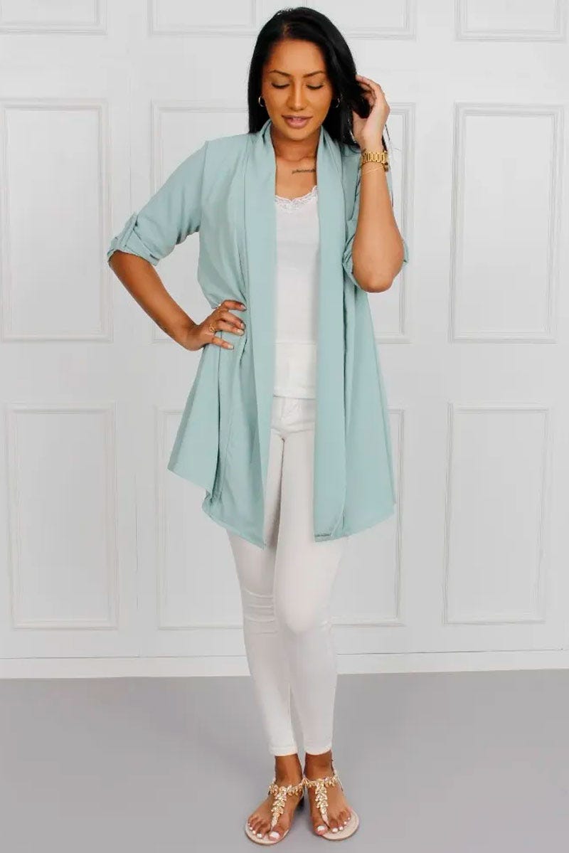 Tina cardigan, mint