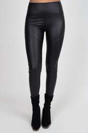 Biker leggings, sort