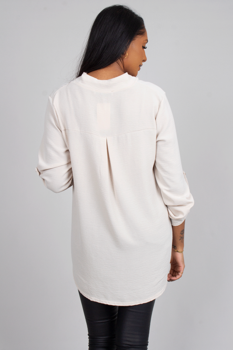 Adeline bluse, beige