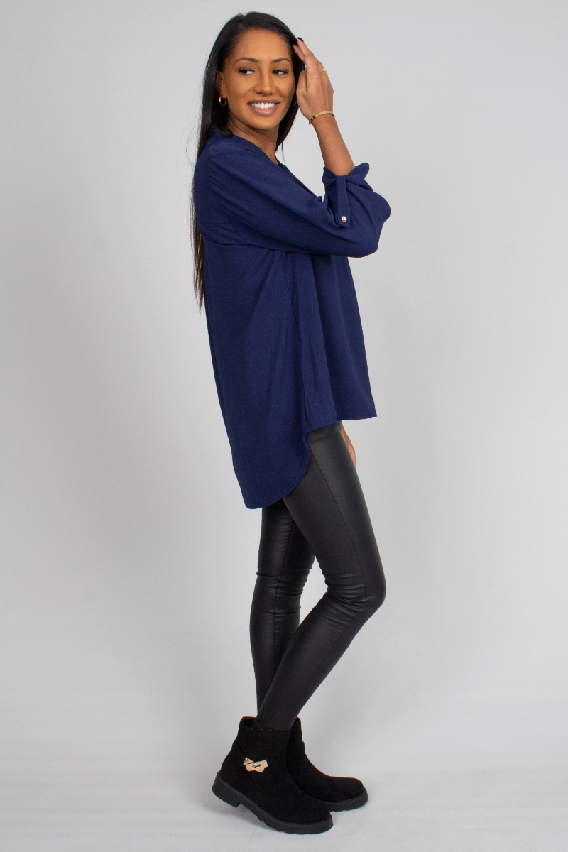 Adeline blus, Navy