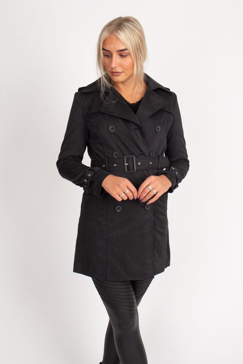 Trenchcoat, Svart