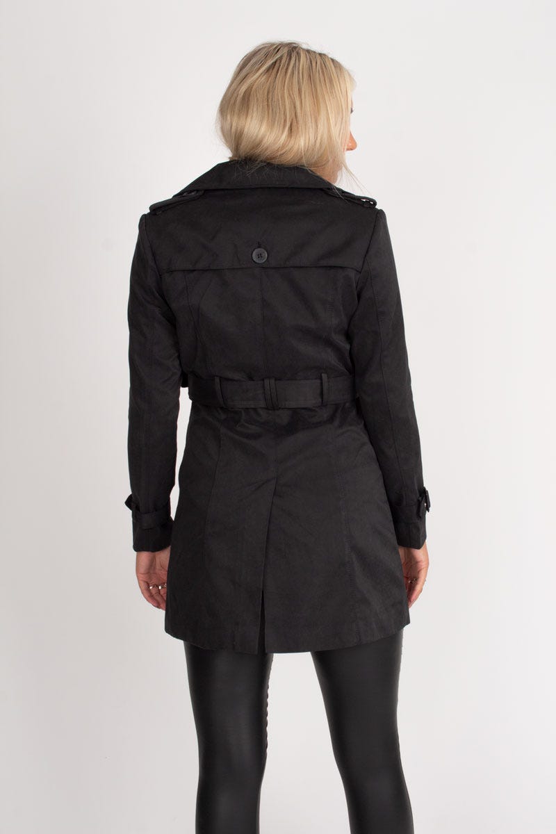 Trenchcoat, Svart