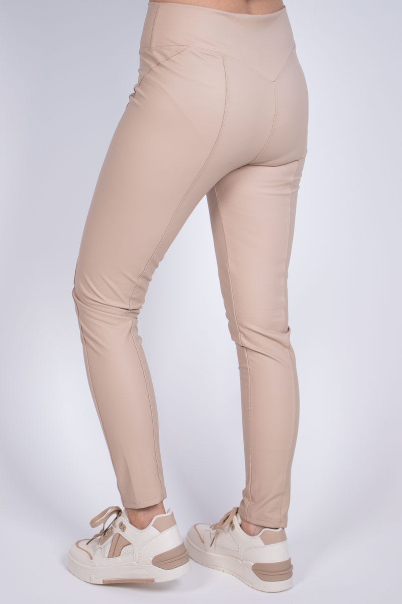 Coatade leggings, Beige