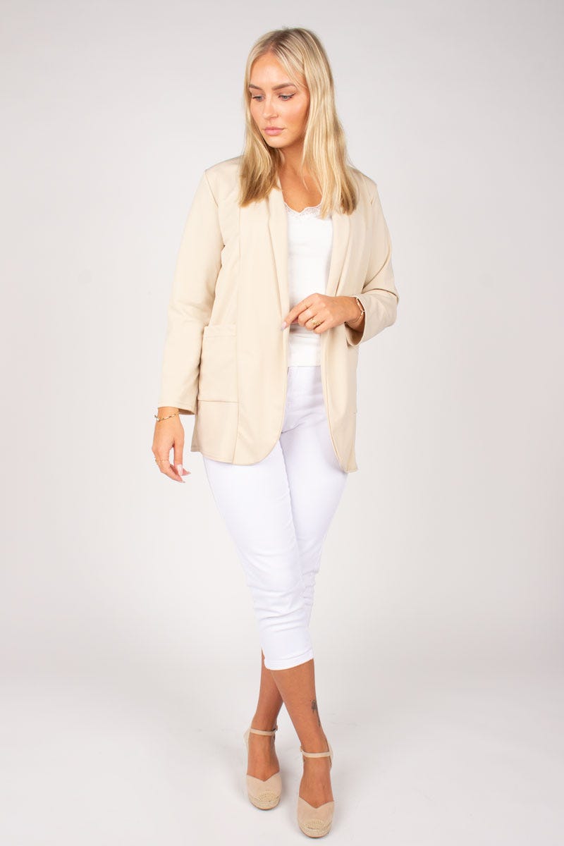 Gina blazer, Beige