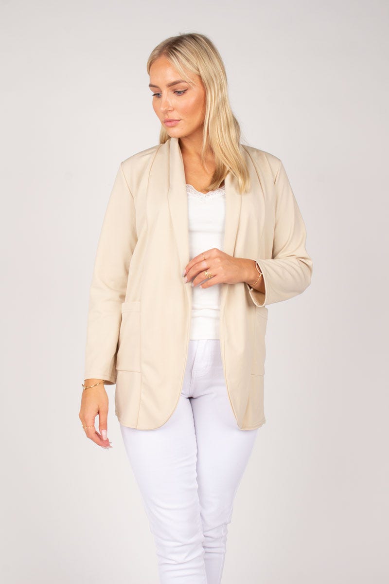 Gina blazer, Beige