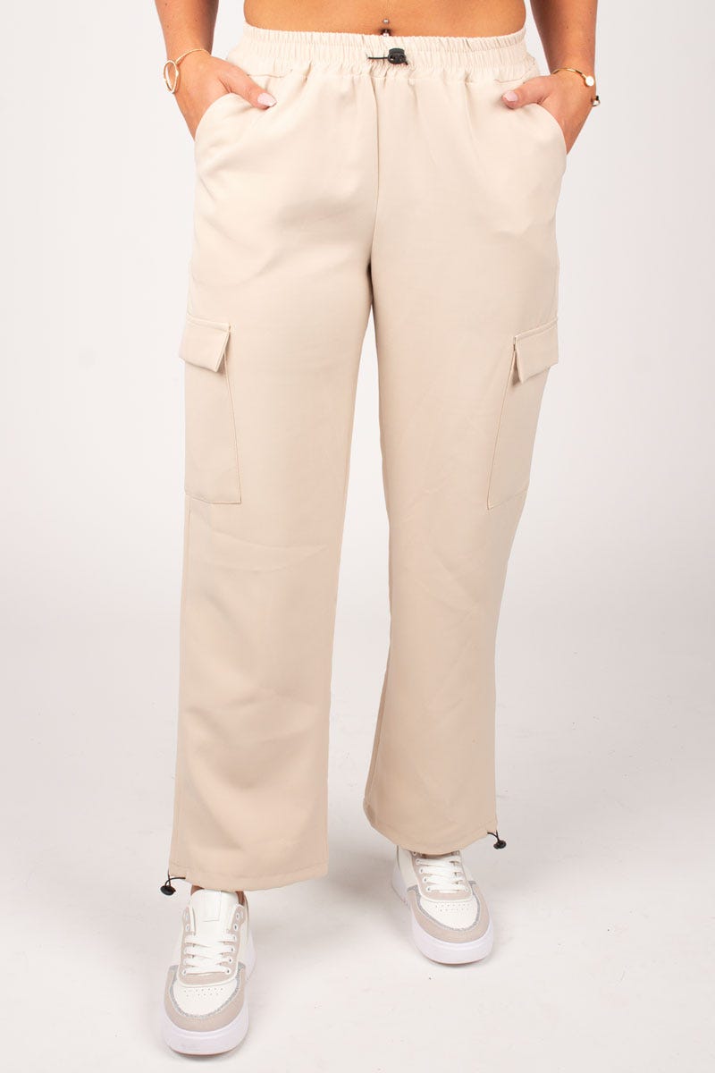 Cargo pants, Beige