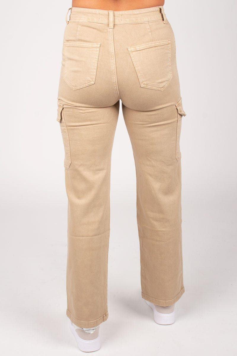 Cargo jeans, Beige