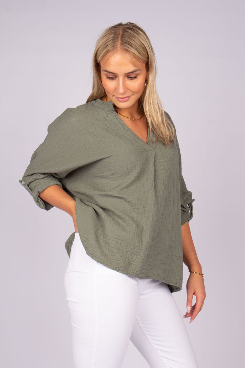 Blus, Khaki