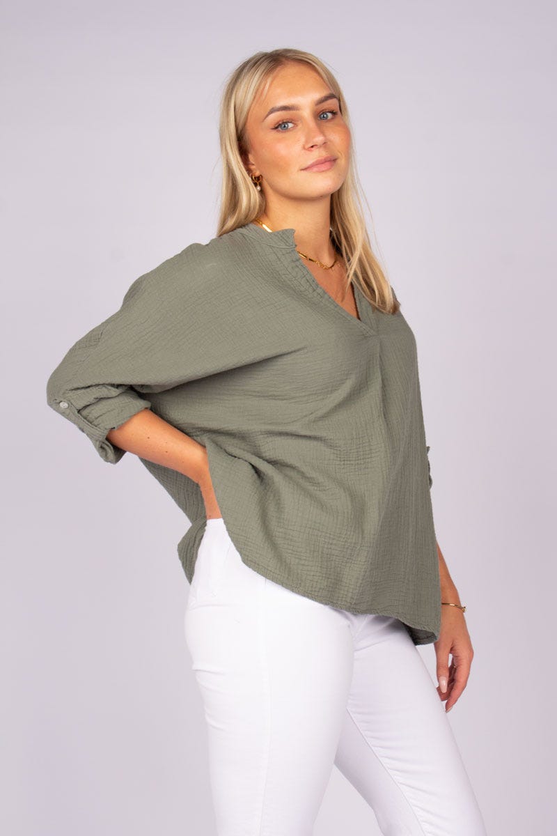 Blus, Khaki