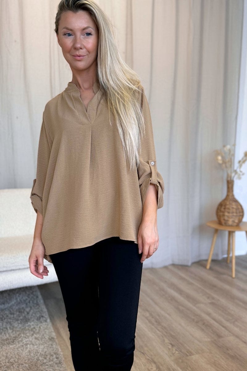 Adeline blus, Camel