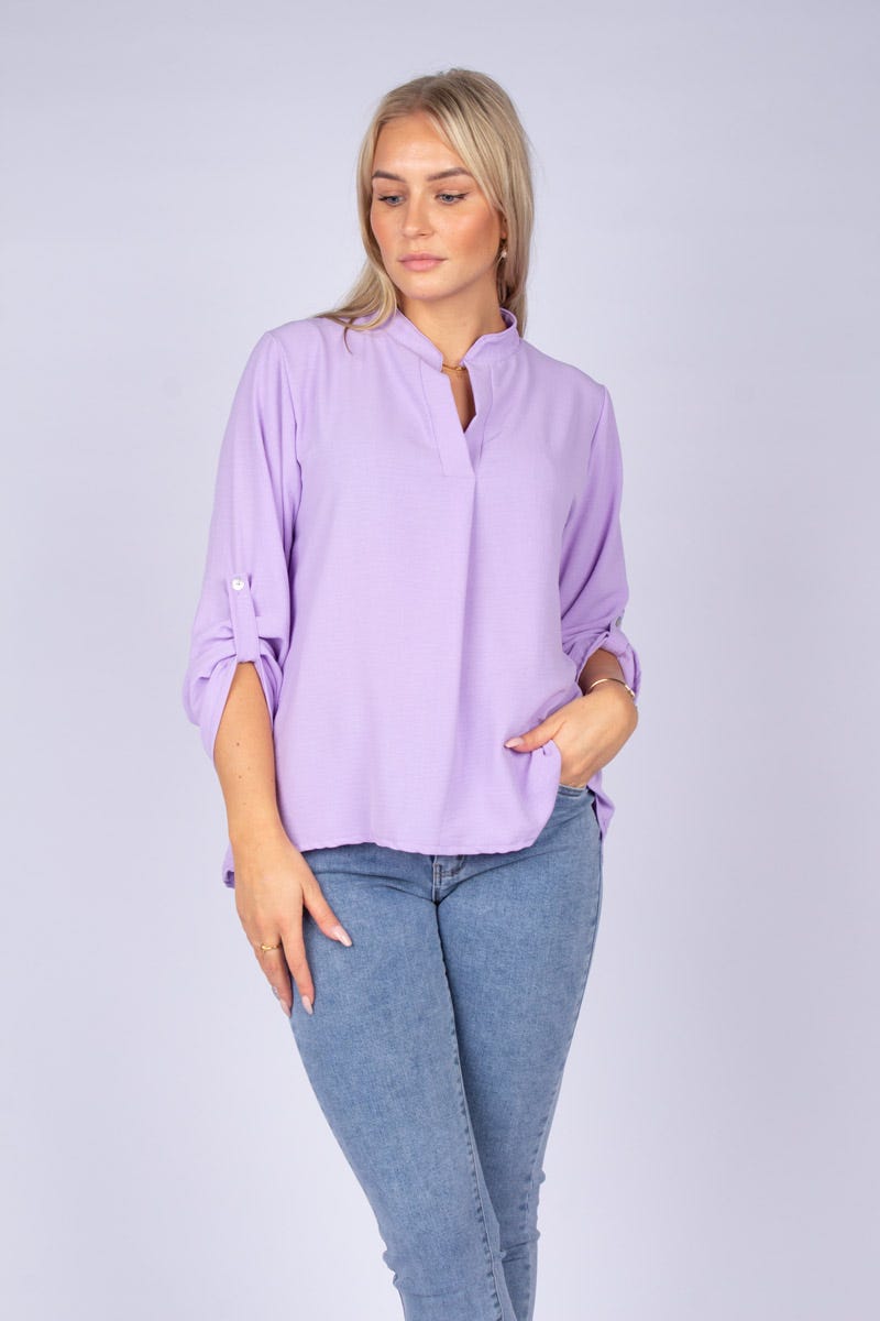 Adeline bluse Lilla