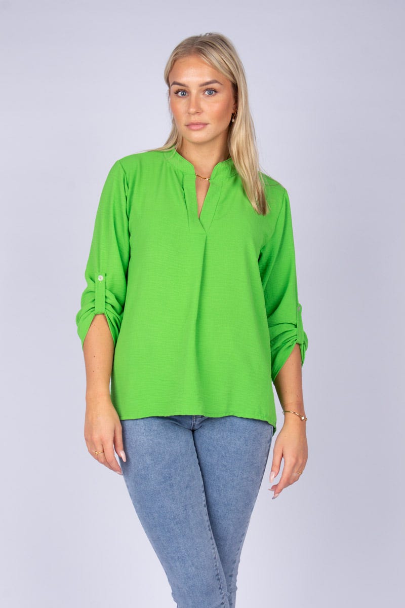 Adeline blus, Lime