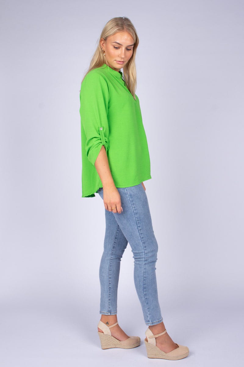 Adeline blus, Lime