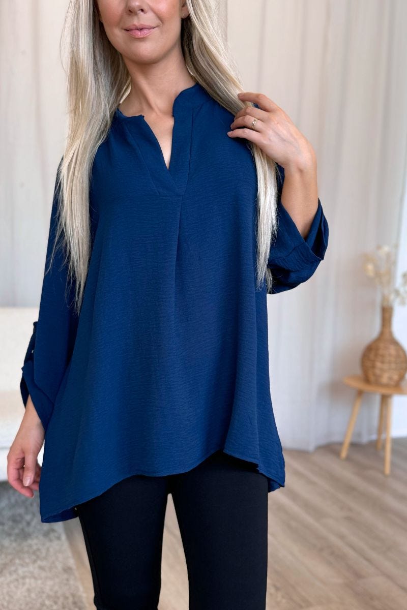 Adeline bluse Navy