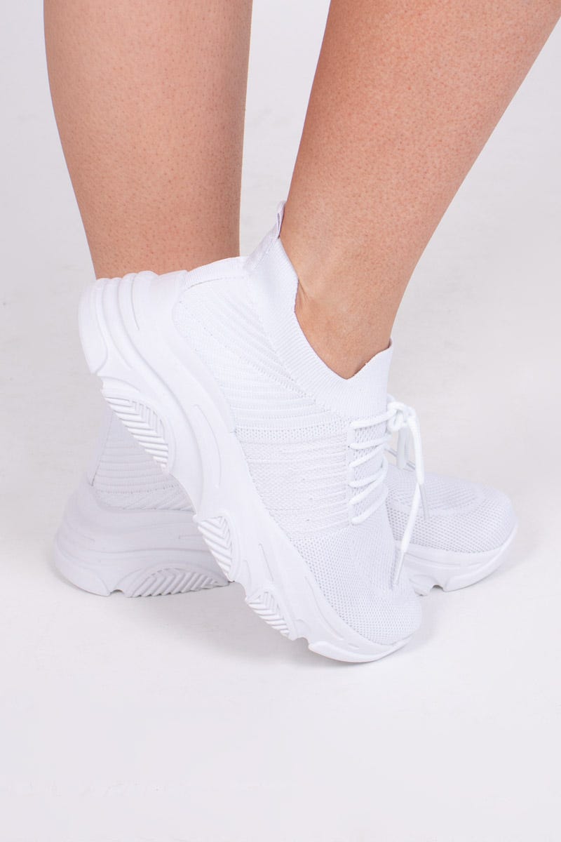 Slip-on sneakers, Vit