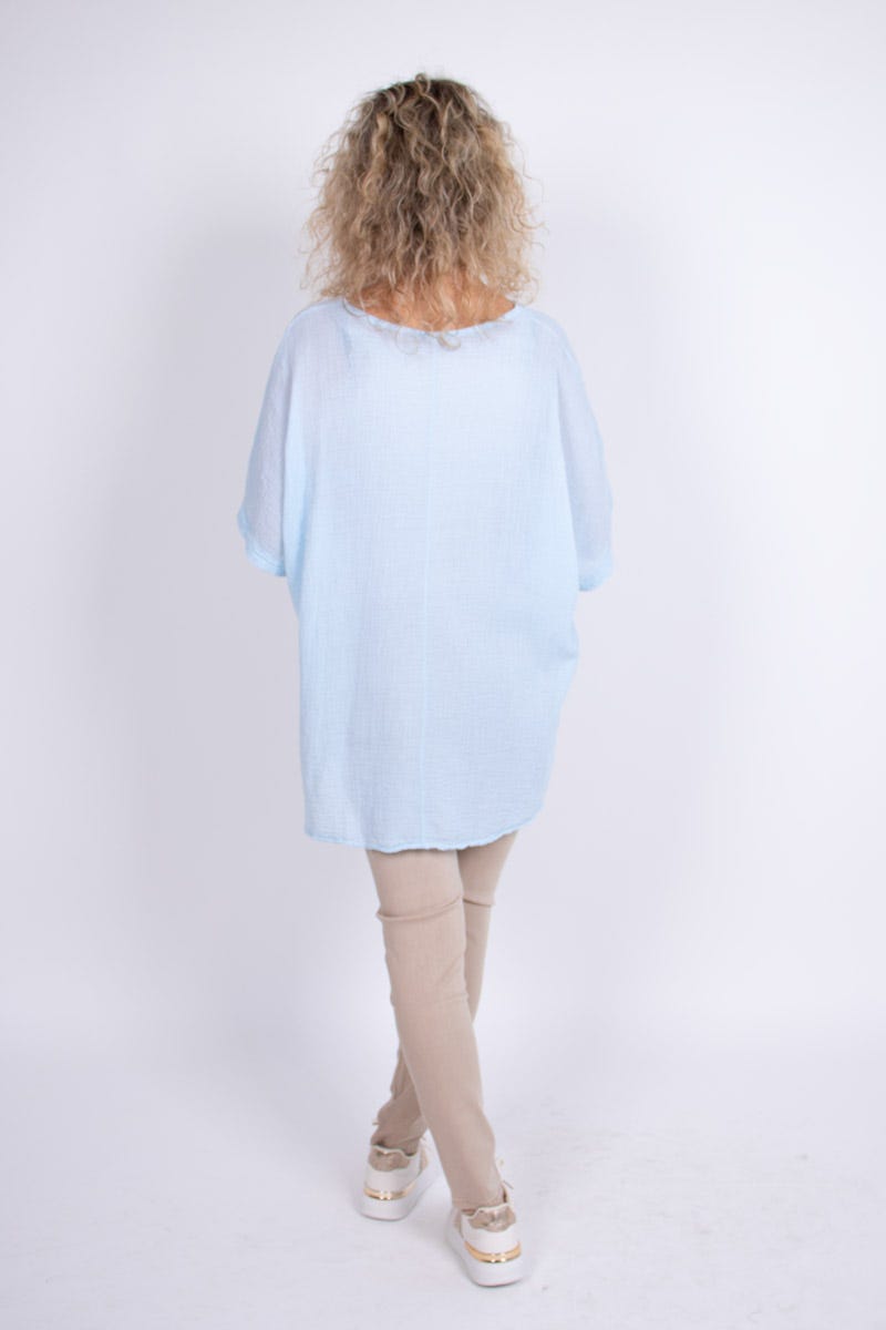 Basic T-shirt Skyblue