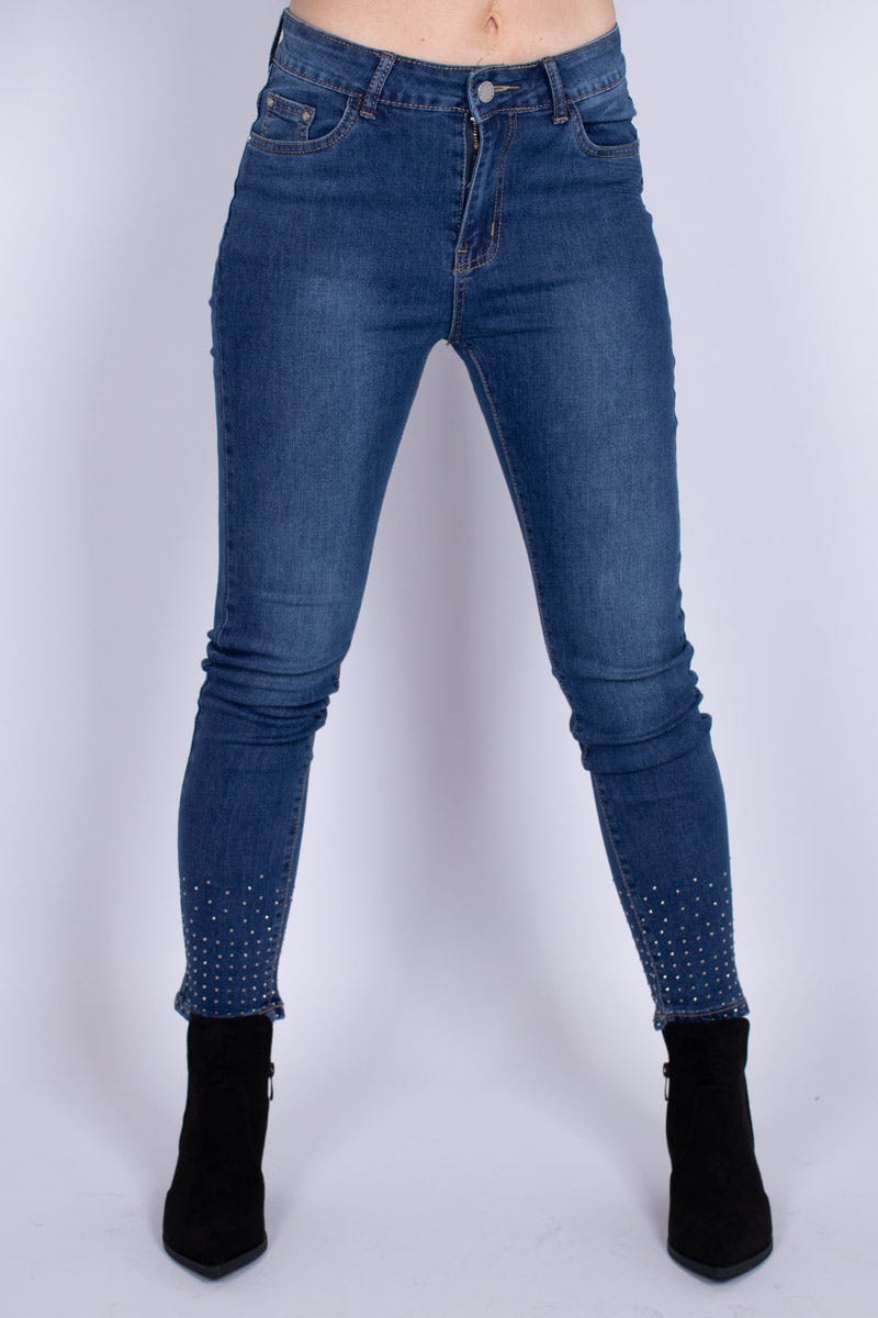 Jeans m. nitar, Denim