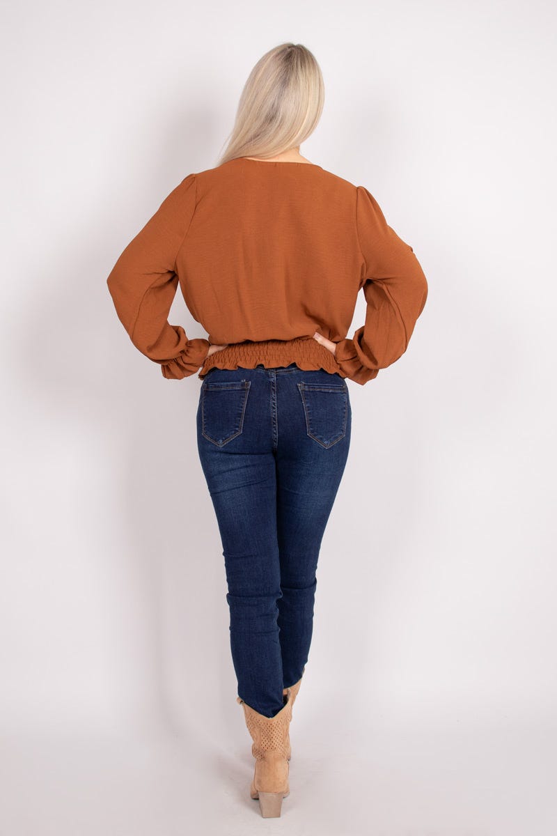 Crossover blus, Mocca