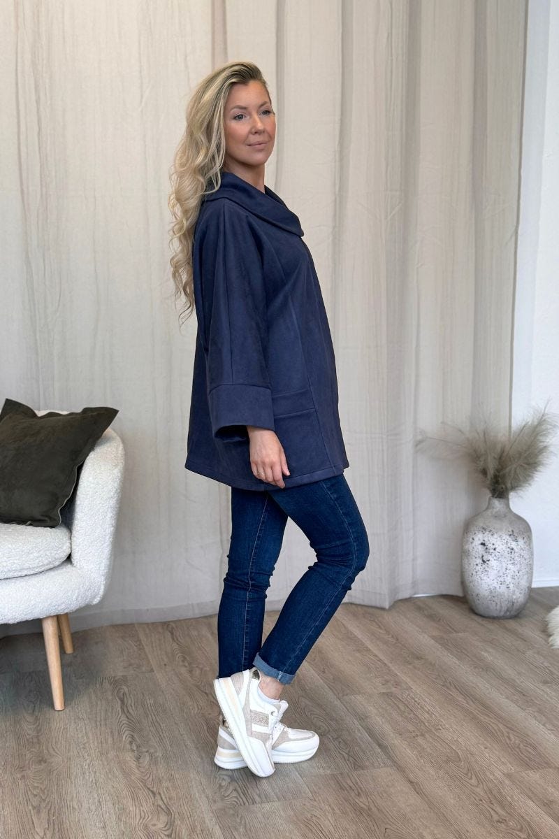 Cape i imiterad mocka, Navy