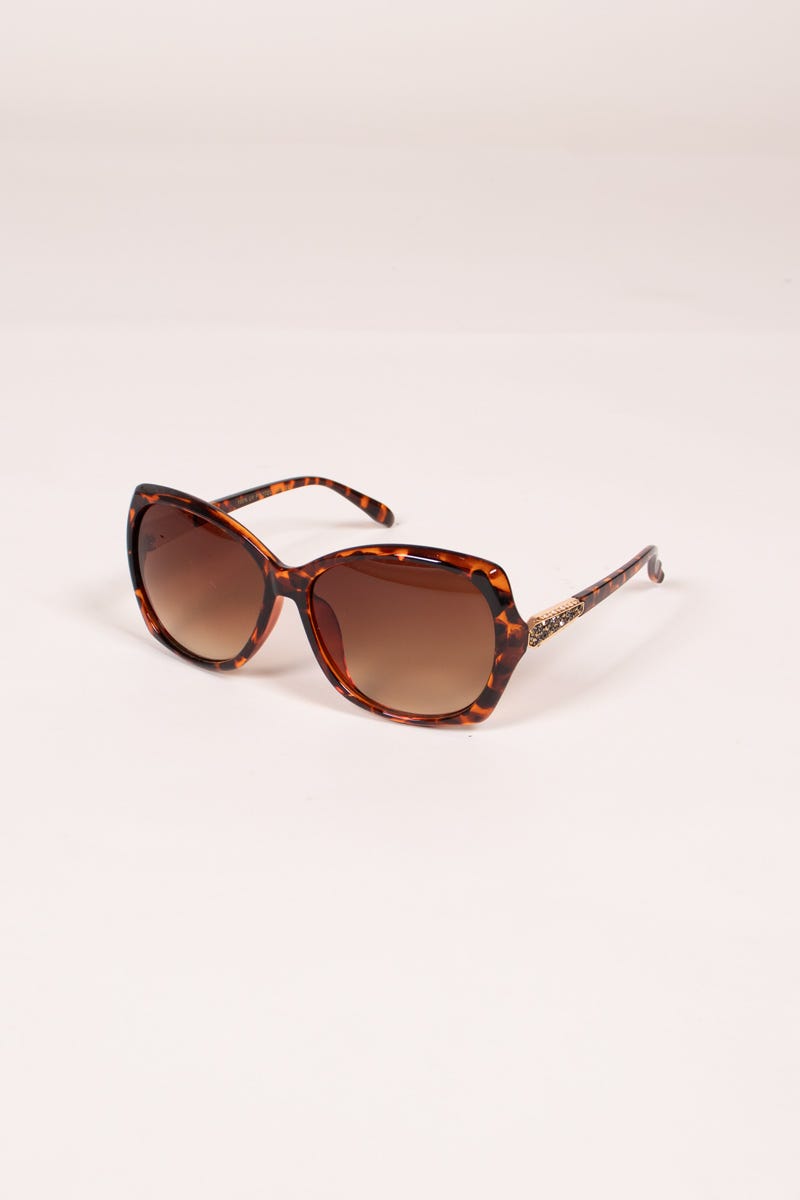 solbrille m. gilmtende detaljer Leopard