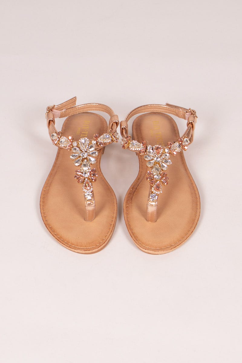 Sandal m. sten, Rosa