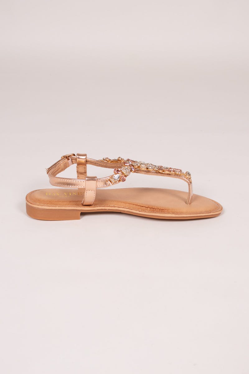 Sandal m. sten, Rosa