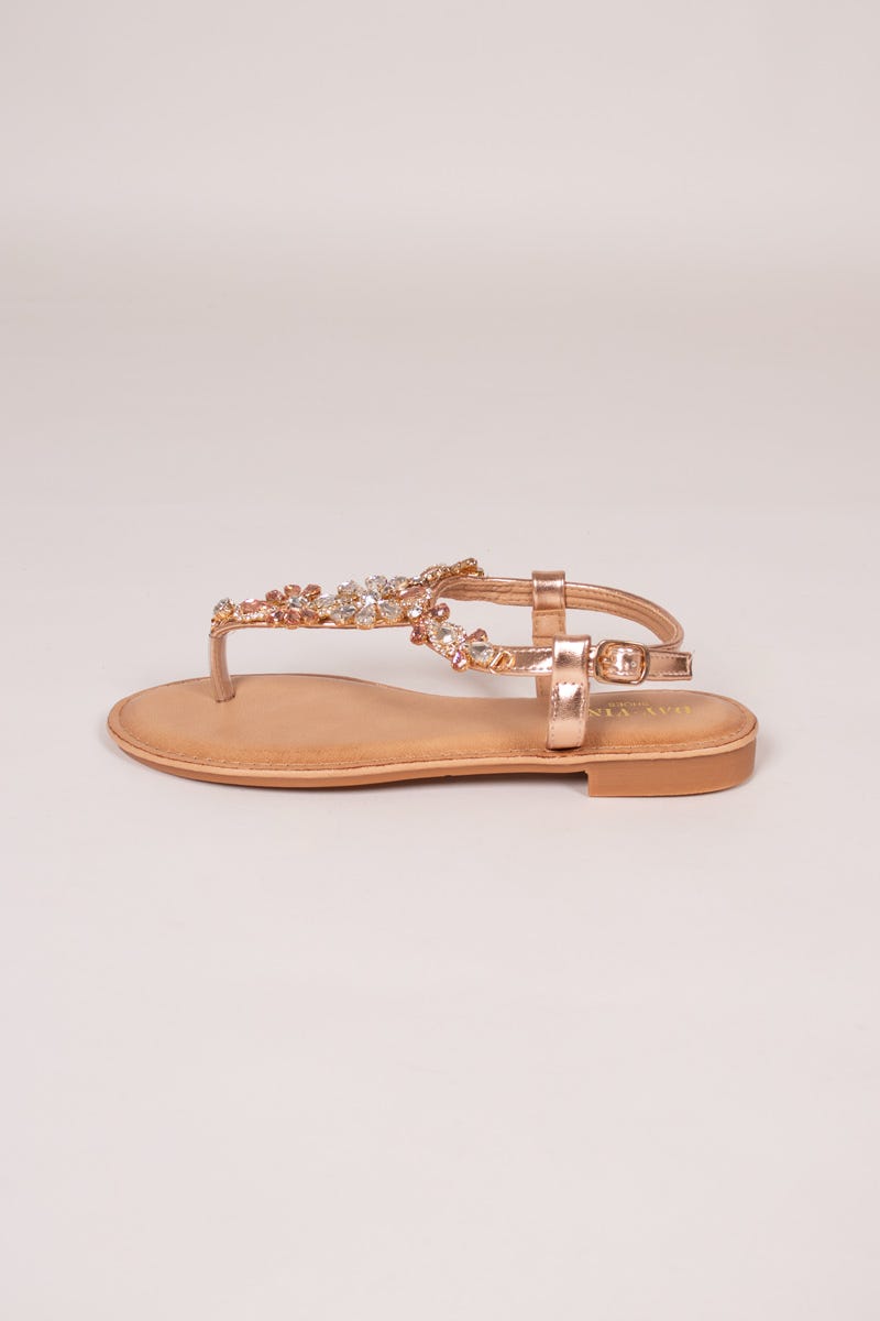 Sandal m. sten, Rosa