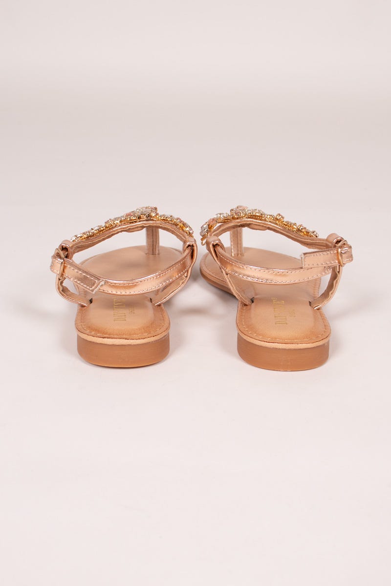 Sandal m. sten, Rosa