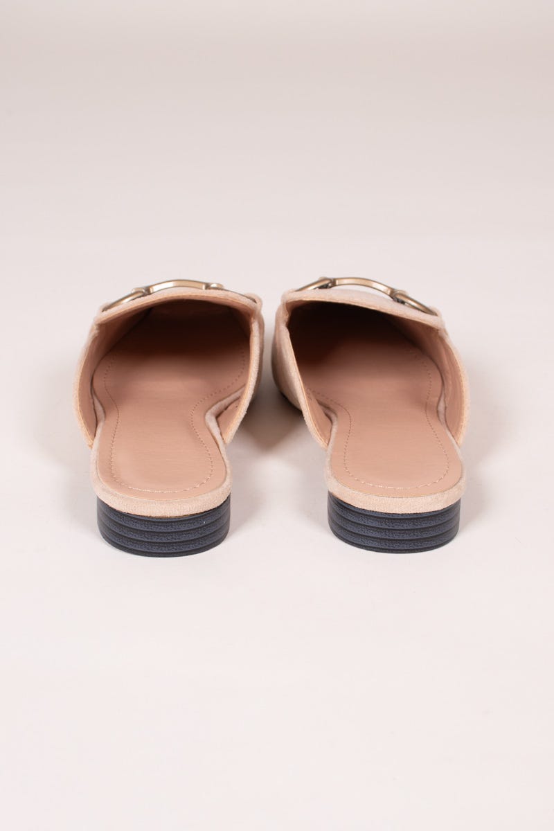 Slip-on loafers, Beige