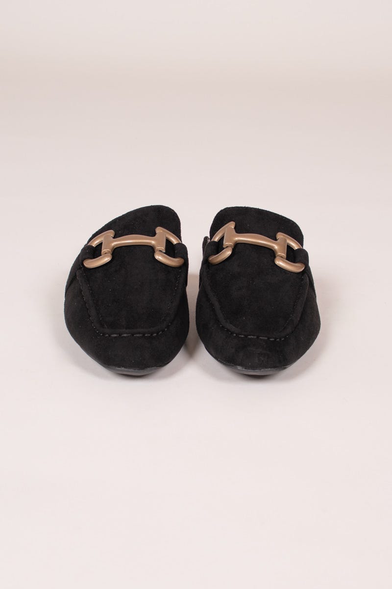 Slip-in loafers Sort