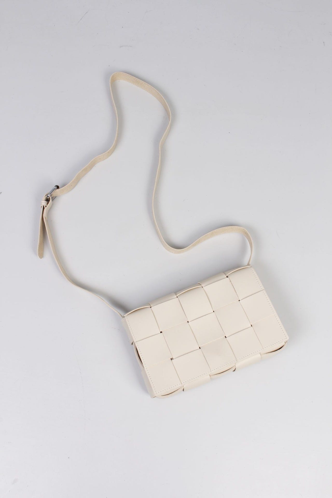 Flet taske, Beige