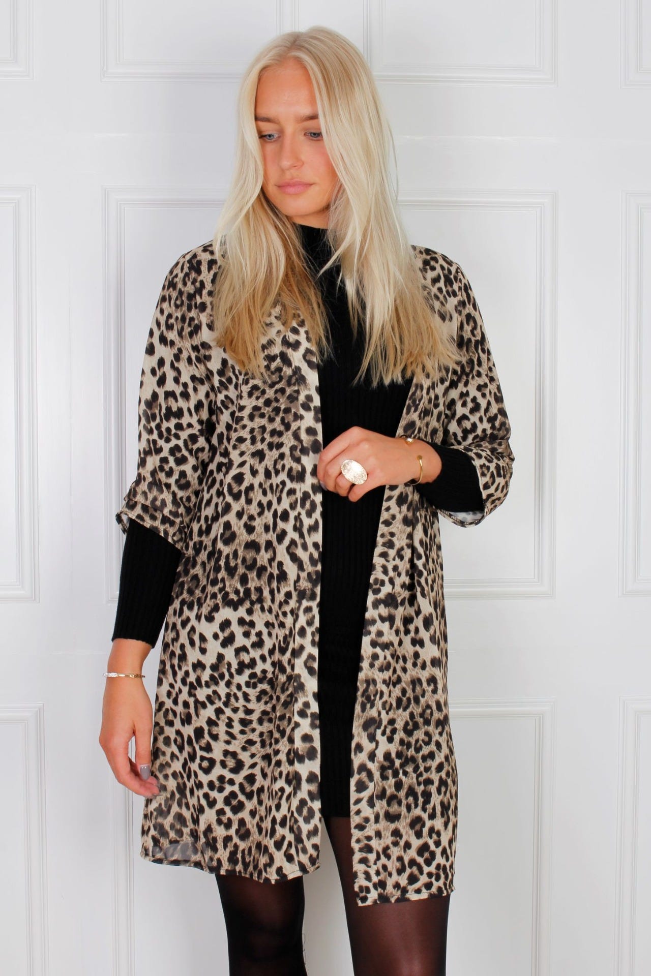 Camilla kimono, Leopard