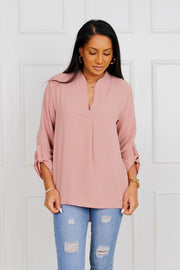 Adeline bluse, rosa