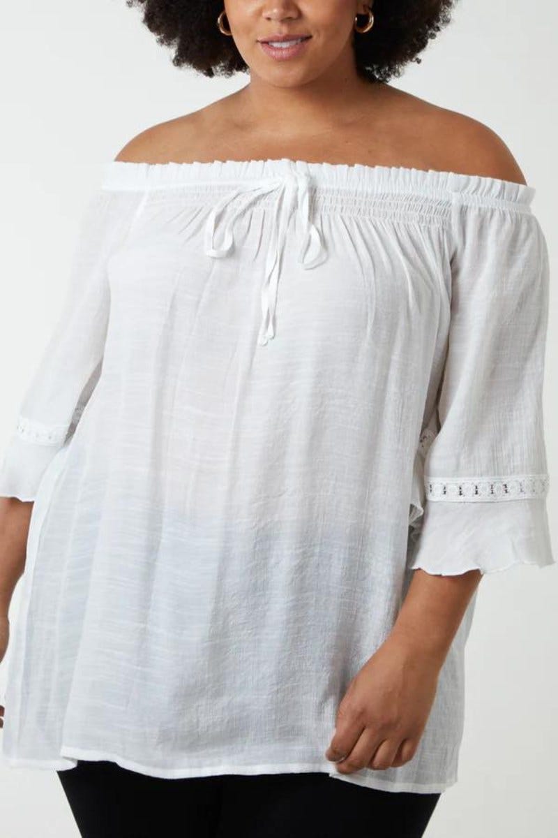 Off shoulder top, Vit