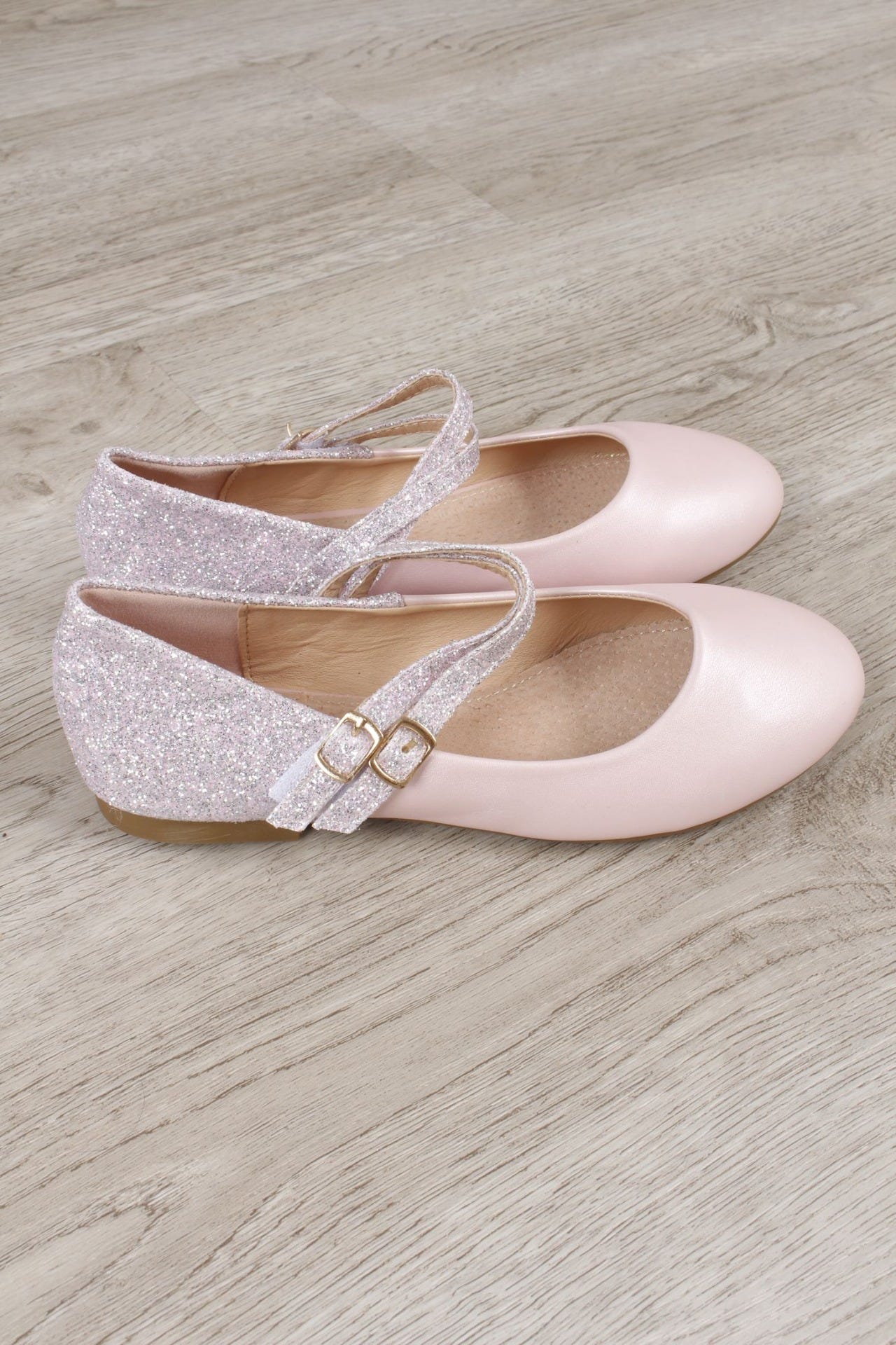  Ballerina m. glitter, Rosa