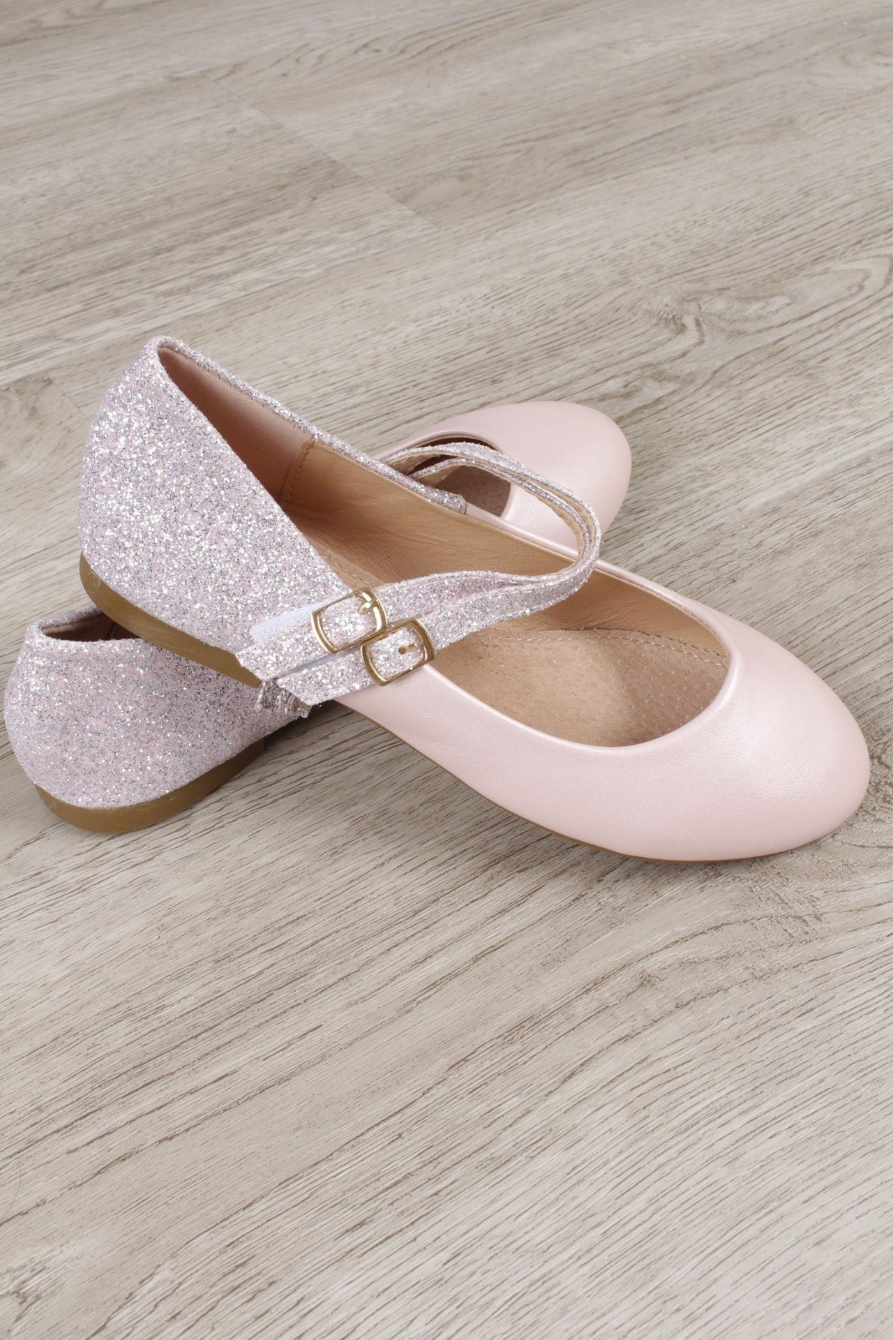 Ballerina med glitter, Pink