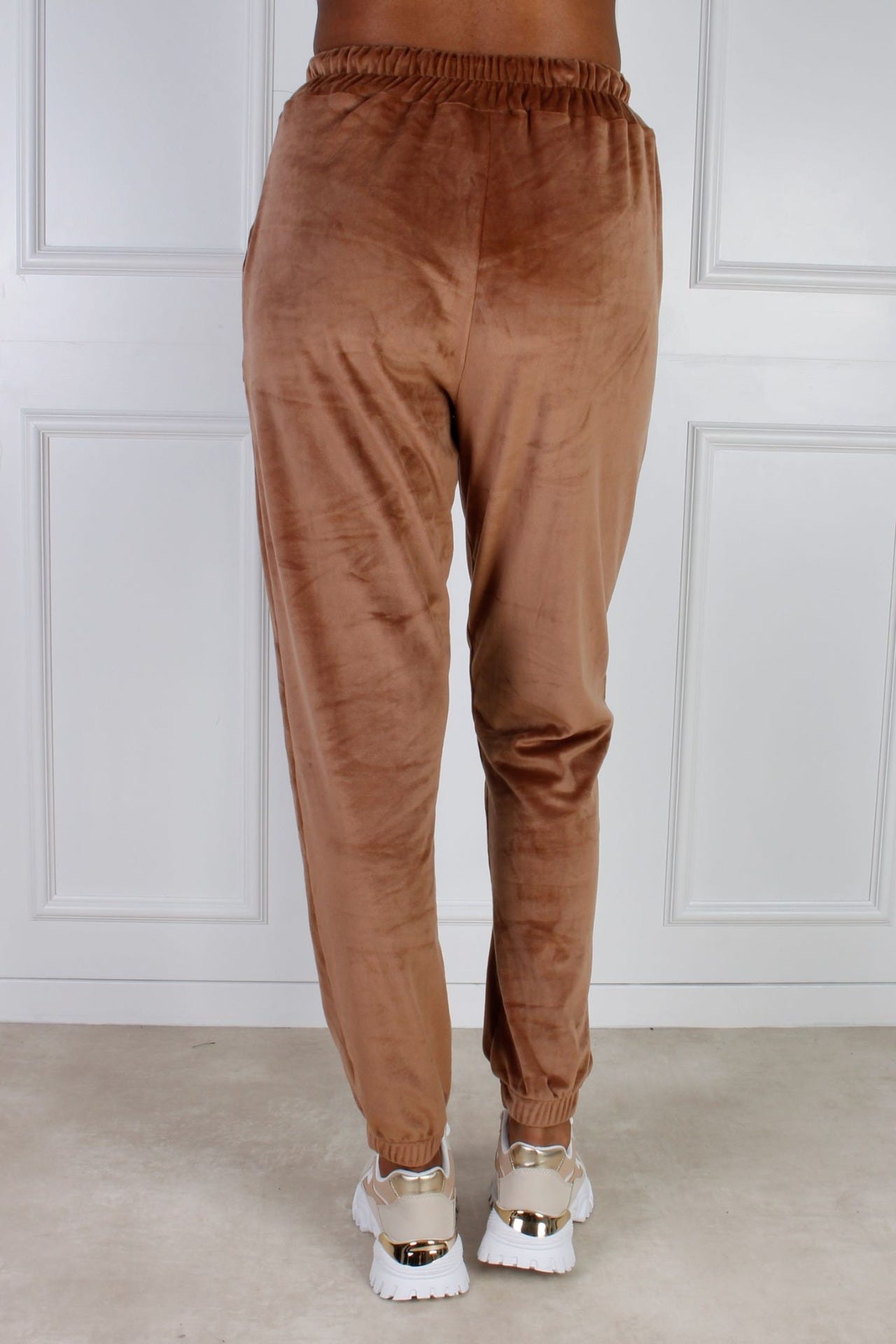 Liv velourbyxor, Mocka