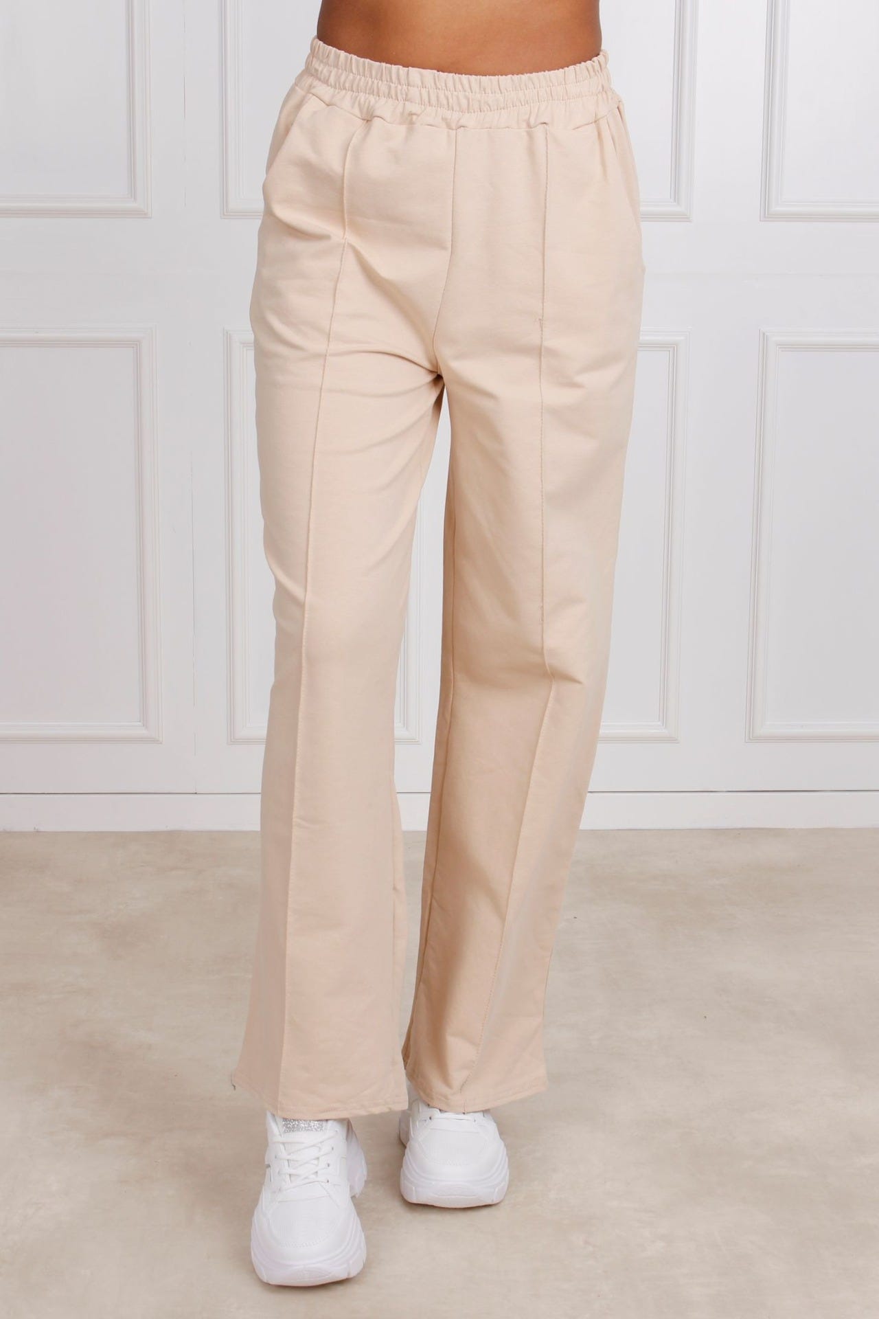 Sweatpants m. vida ben, Beige